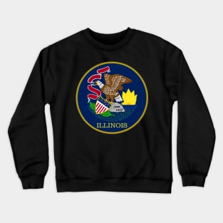 Illinois Coat of Arms Crewneck Sweatshirt